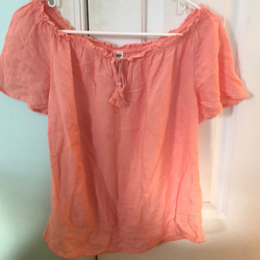 Pink blouse